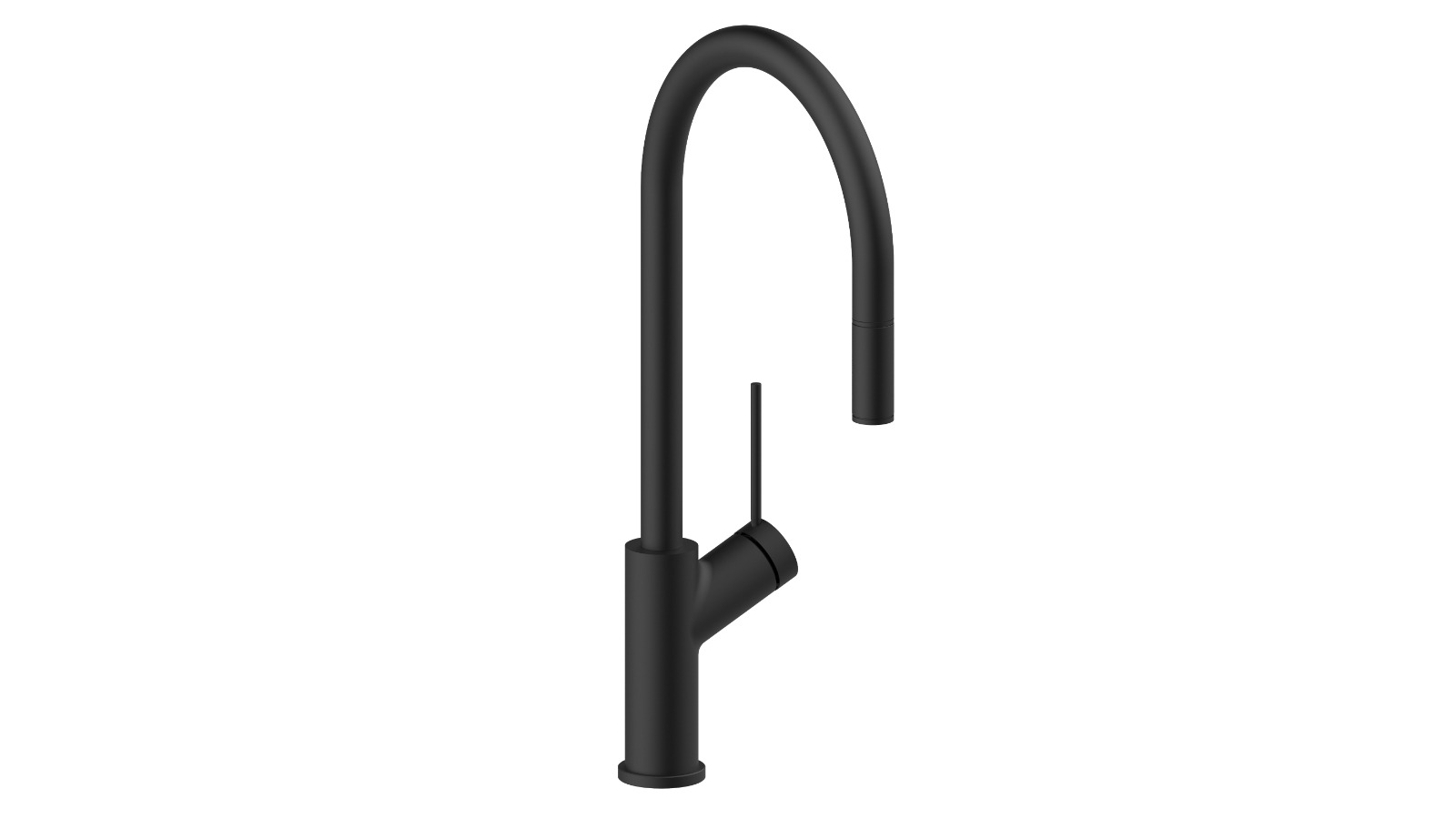 Armando Vicario Lead-Free Viva Dual Spray Kitchen Mixer - Black