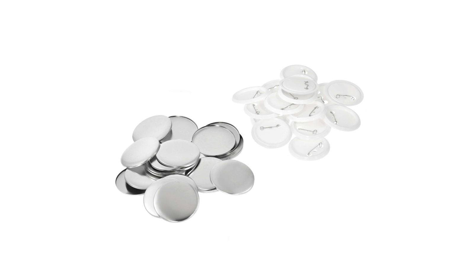 Tooleroo 500 Piece Button Badges Craft - 2.5cm