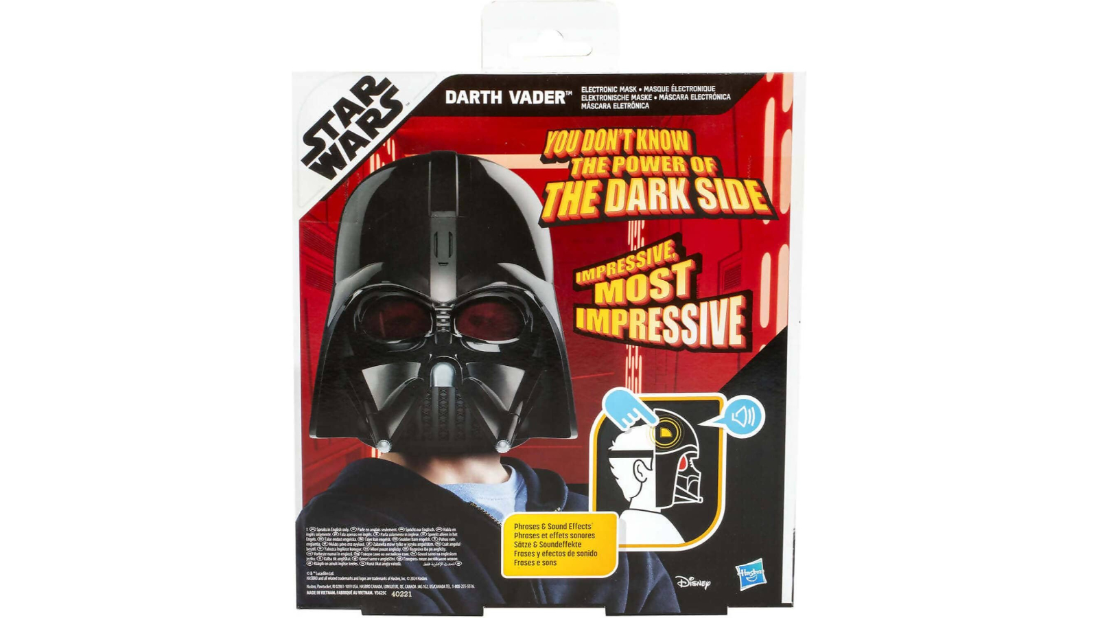 Hasbro Star Wars Darth Vader Electronic Mask 
