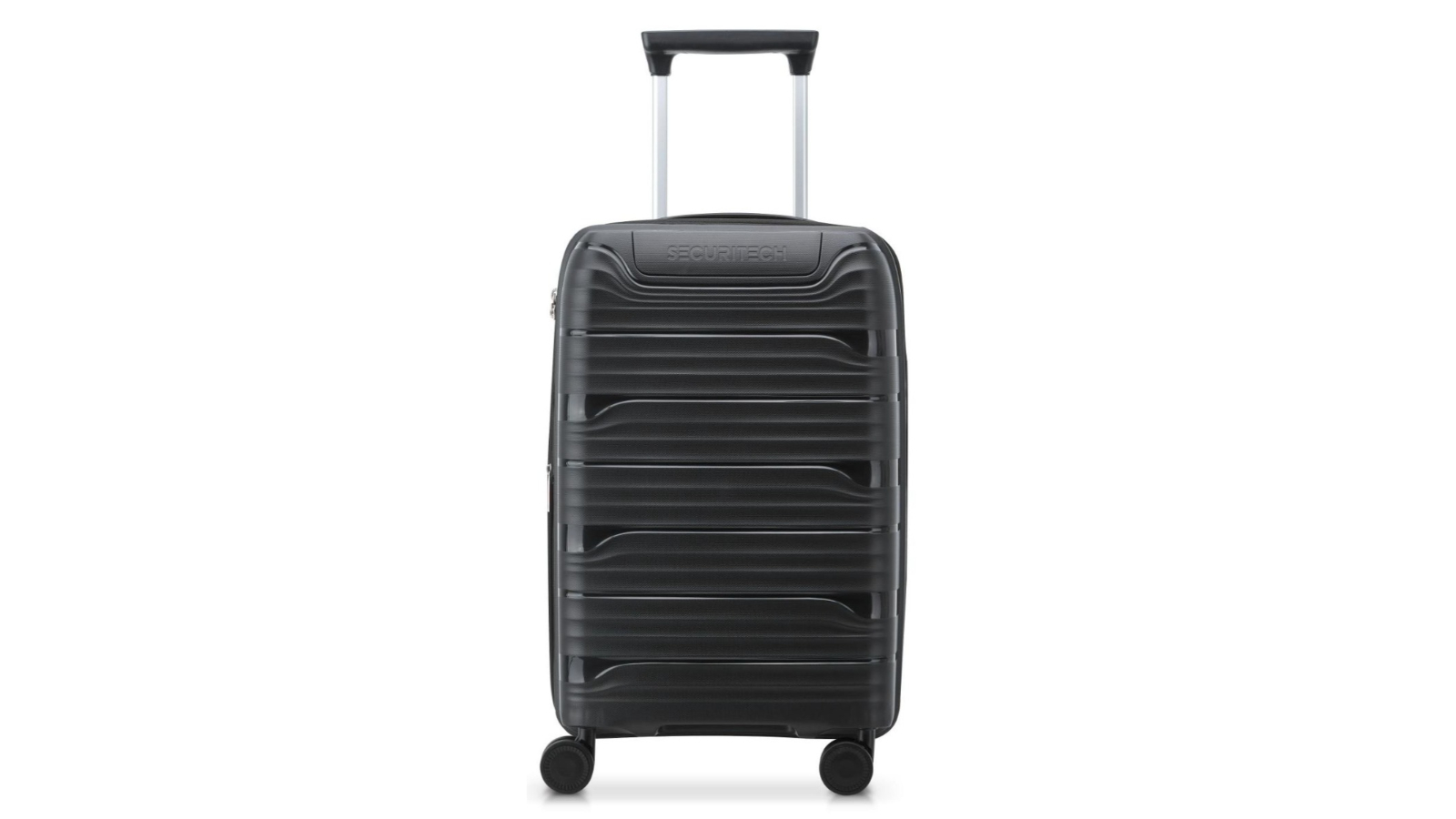 Delsey Securitech 55cm Dune Val Trolley Cabin Ext 4Dr - Black