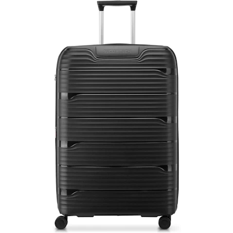Delsey 76cm Securitech Dune Val Ext DR Trolley - Black