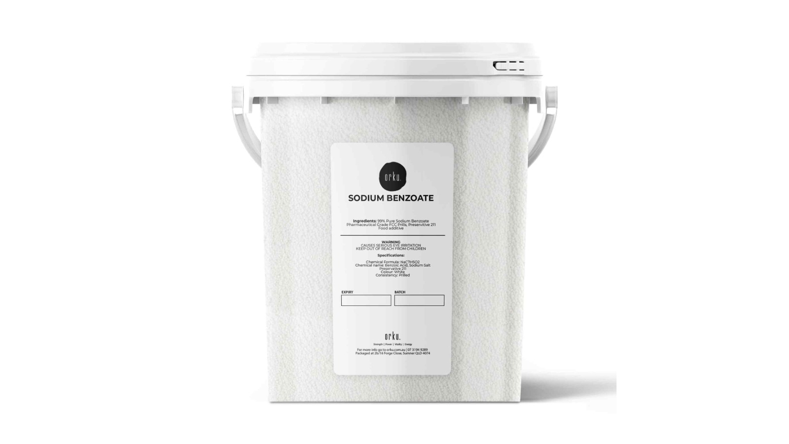Orku Sodium Benzoate Tub - 800g