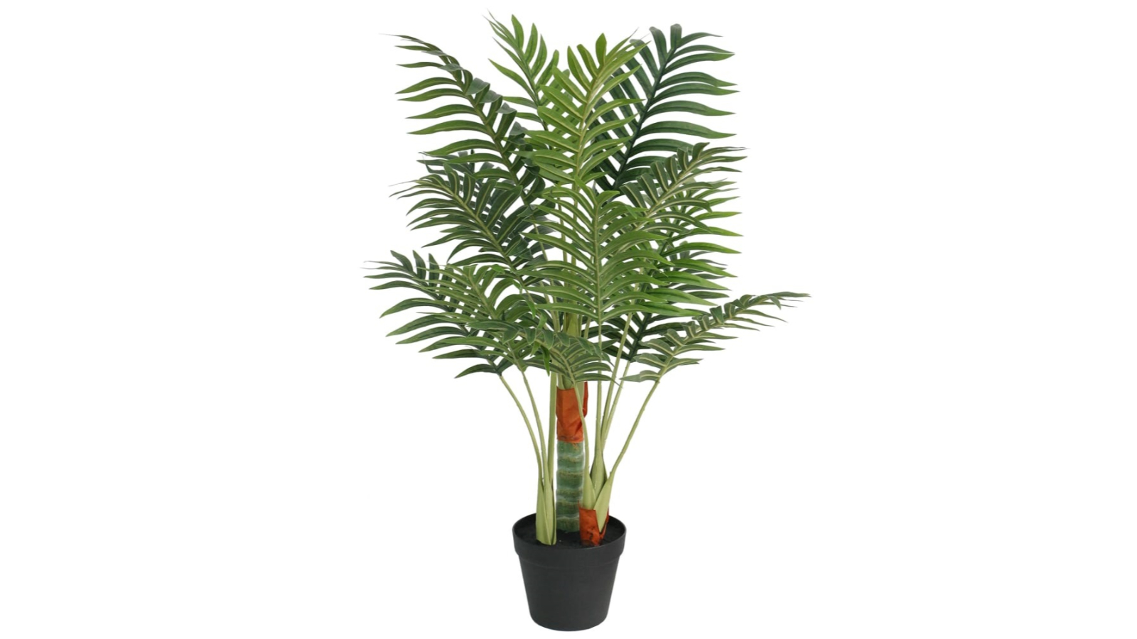 vidaXL Green 85cm PP Artificial Palm Tree with 3 Trunk