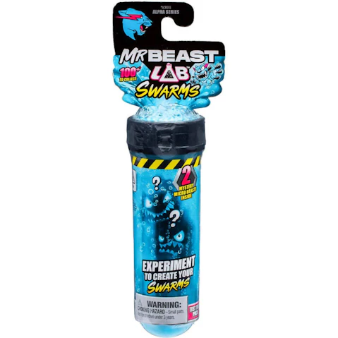 Mrbeast Lab 2 Piece Swarm Test Tube Moose Toy