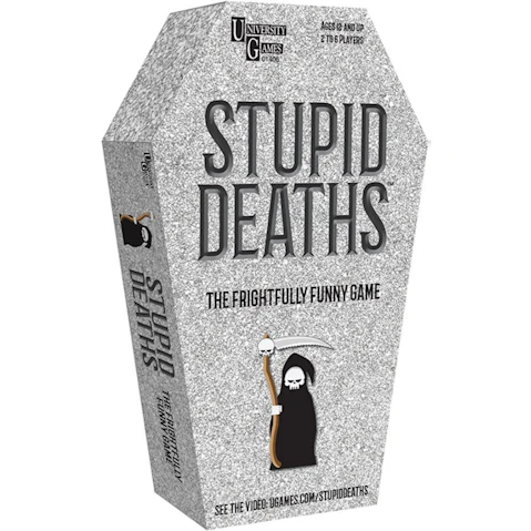 U Games Stupid Deaths Card Game Tin