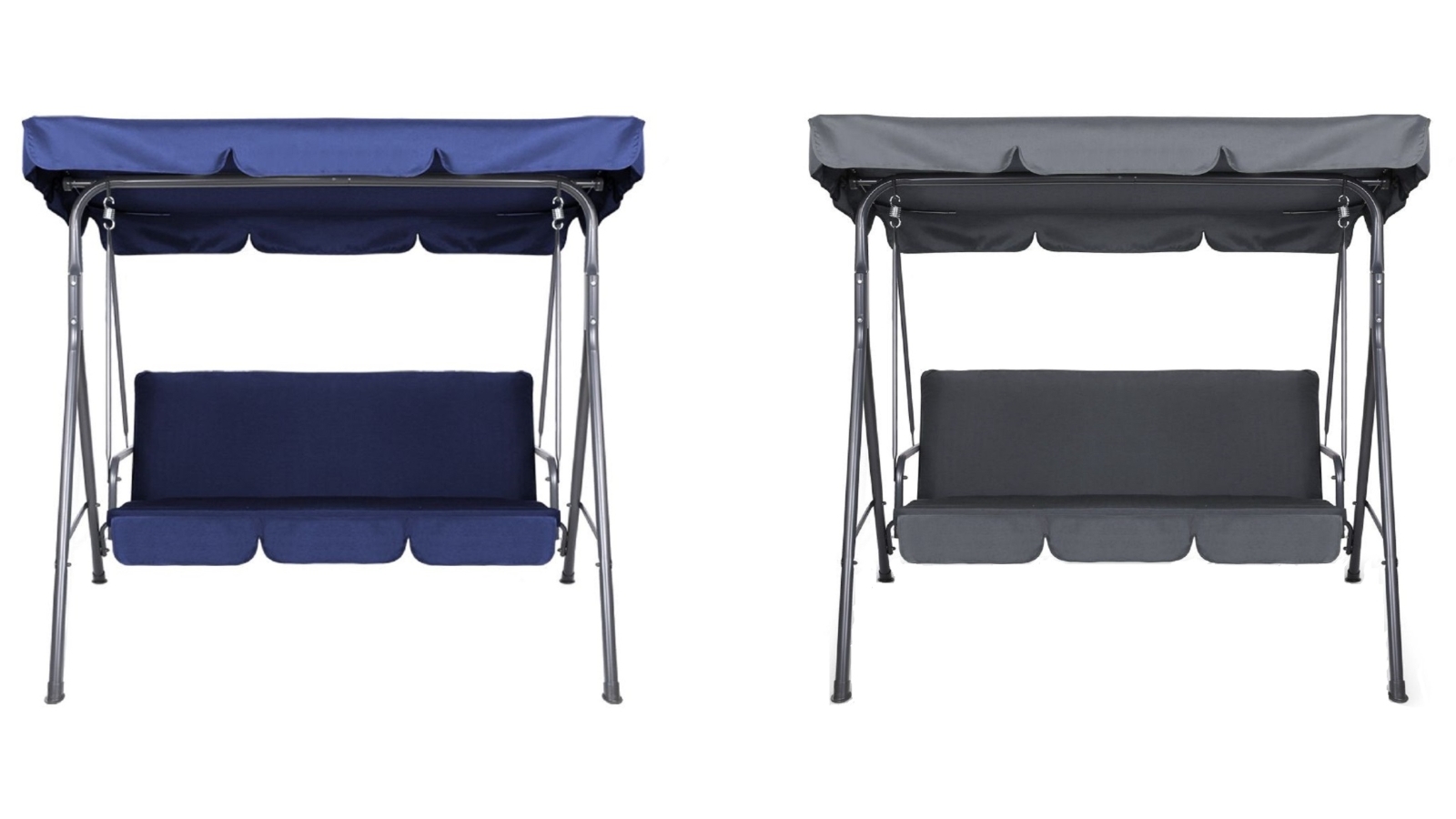 Milano Decor Outdoor Steel Swing Chair Harvey Norman