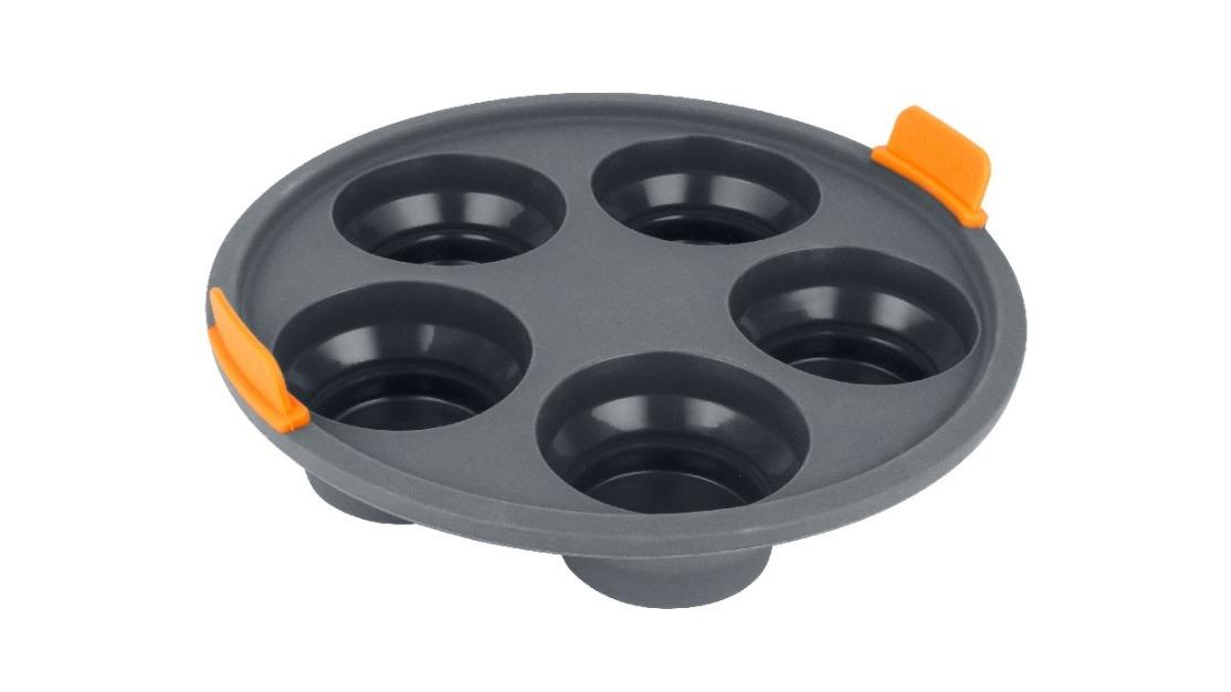 Purple Spoilz Bakemaster Muffin Collapsible Silicone Air Fryer Insert - 5 Cup