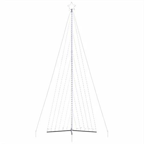 vidaXL LED Christmas Tree 789 LEDs Cold White - 478cm
