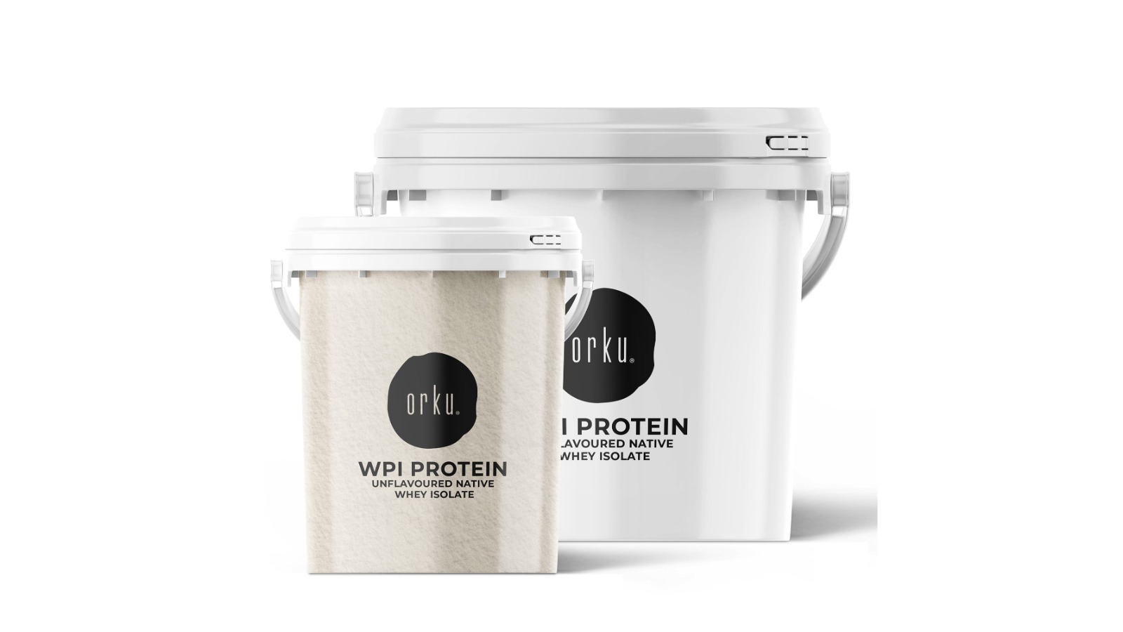 Orku Whey Protein Isolate Powder Tub