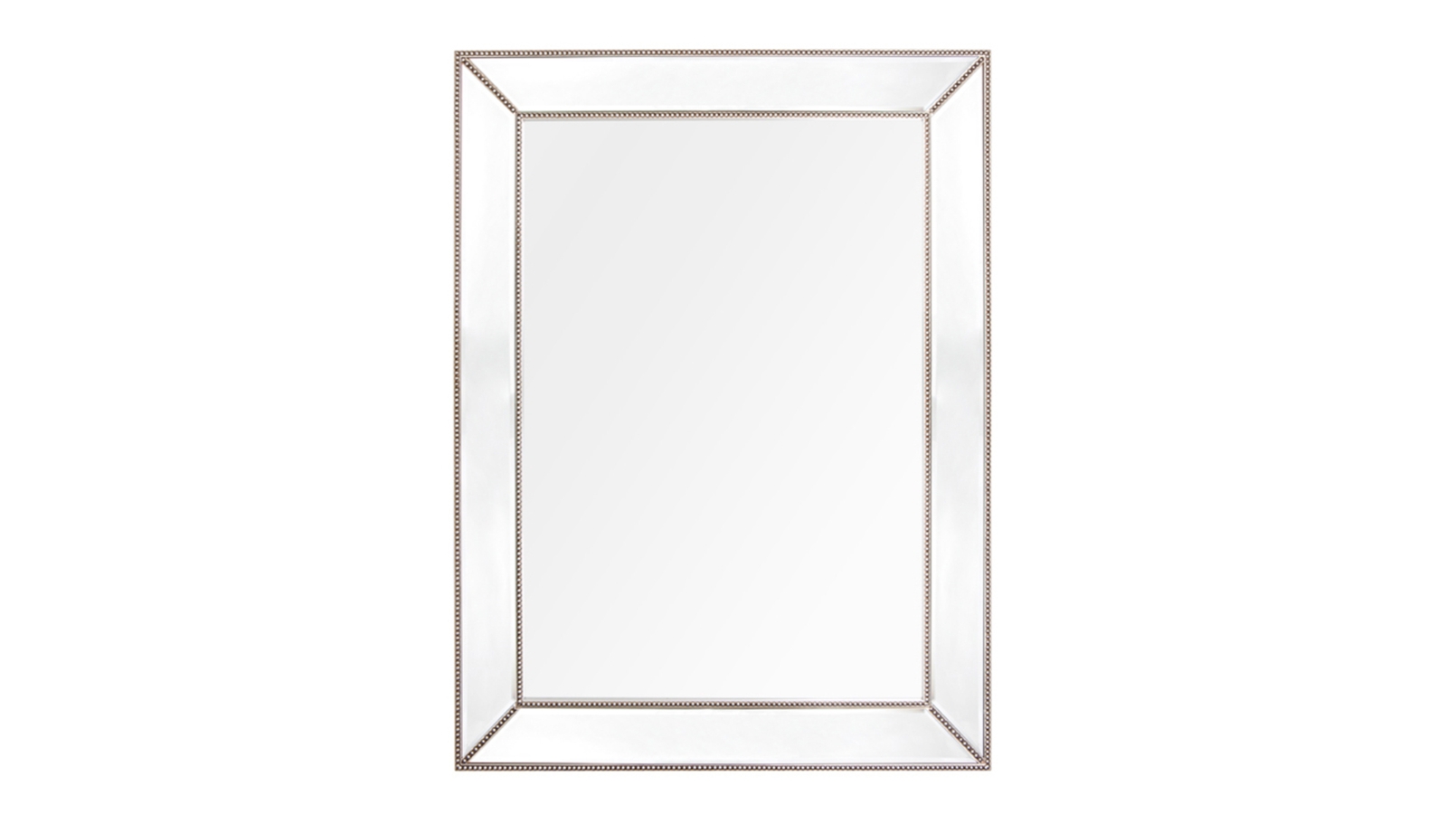 Cafe Lighting & Living Zeta Wall Mirror - Large Antique Silver