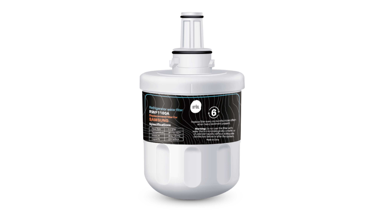 Orku Fridge Replacement Cartridge Water Filter