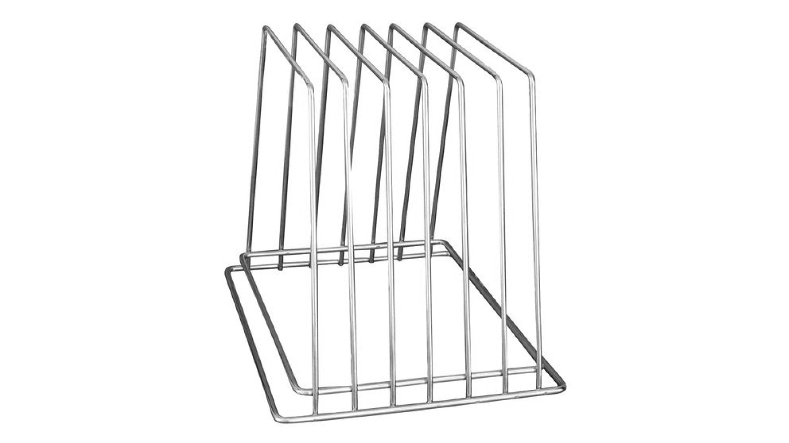 Trenton 6 Slots Chrome Plated Cutting Board Rack