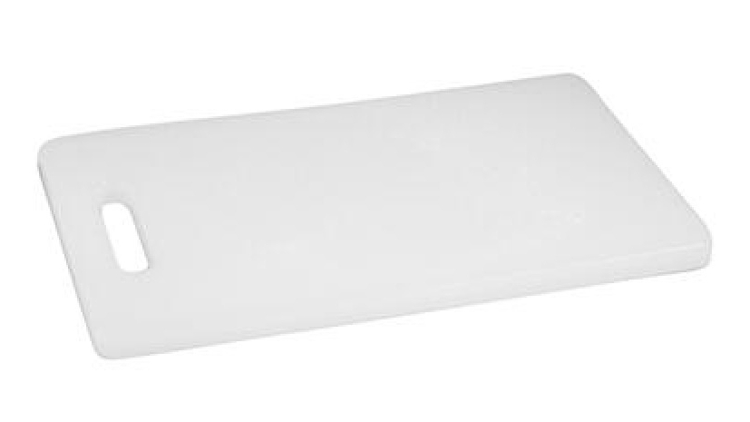Trenton White Polyethylene Chopping Board