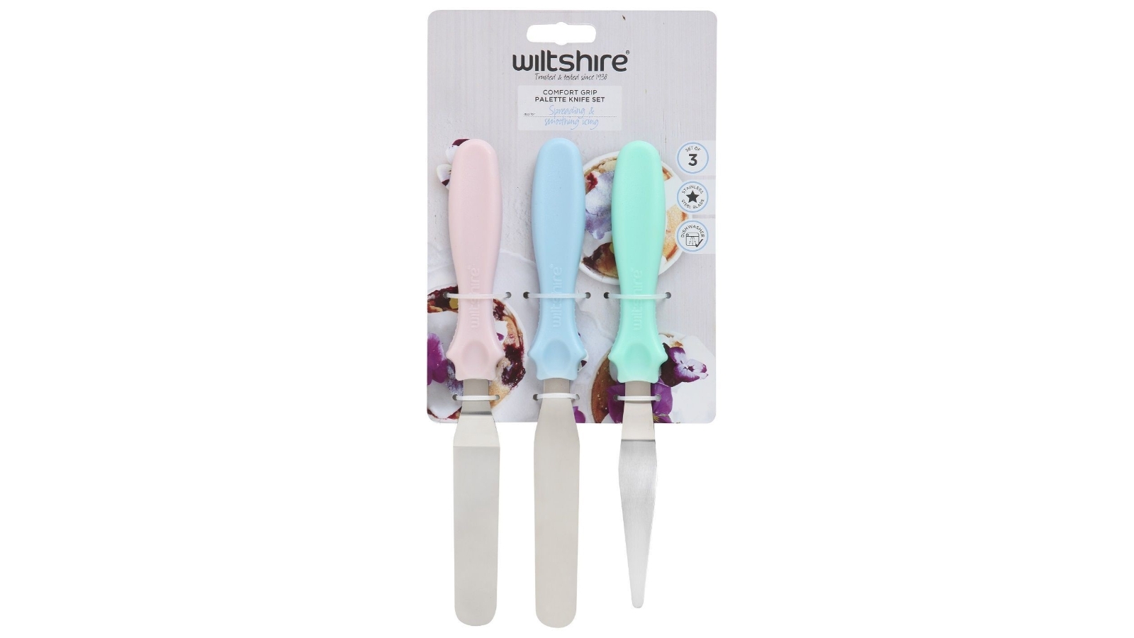 Wiltshire Comfort Grip Palette Knife - Set of 3