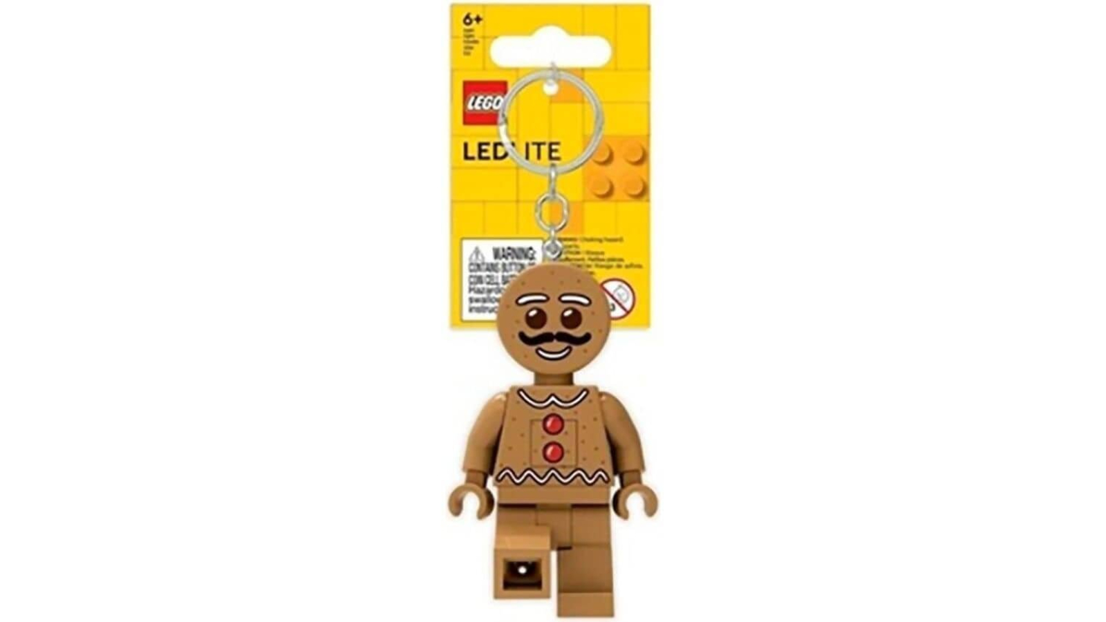 Lego Gingerbread Man Minifigure LED Key Light