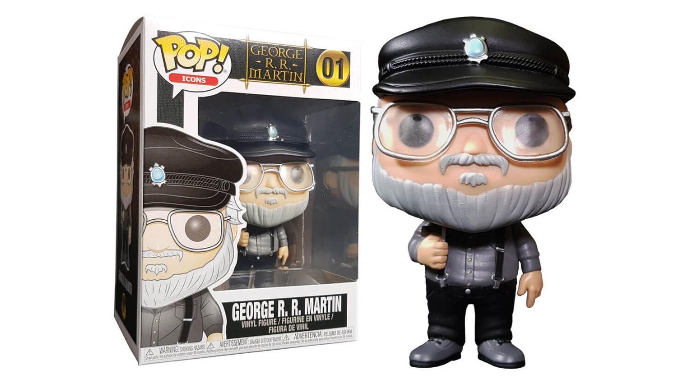 George R. Martin Box Set Game of Thrones George R.R. Martin US Exclusive Pop Vinyl | Harvey Norman