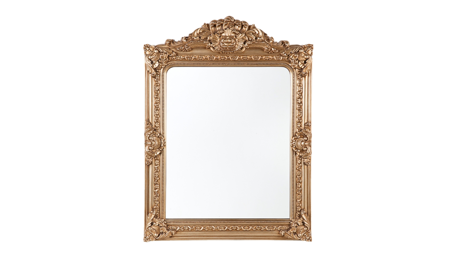 Cafe Lighting & Living Elizabeth Wall Mirror - Antique Gold