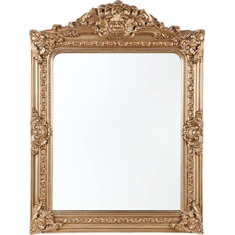 Cafe Lighting & Living Elizabeth Wall Mirror - Antique Gold