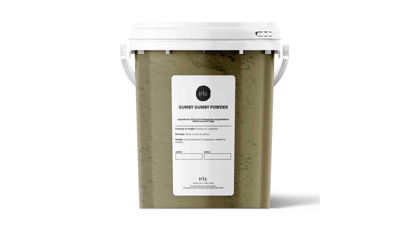 Orku Pure Gumby Gumby Plant Powder Tub - 600g