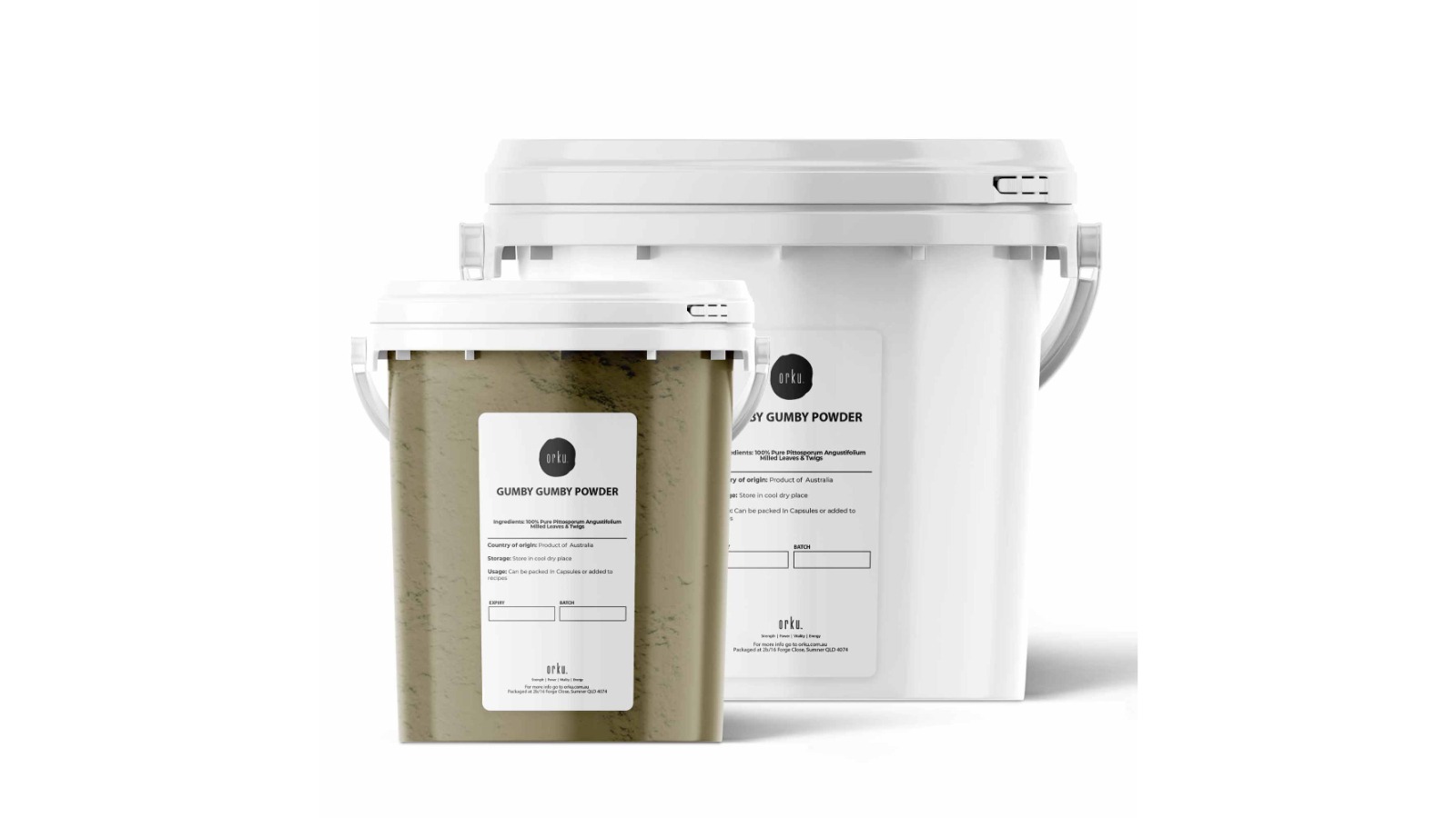 Orku Pure Gumby Gumby Plant Powder Tub