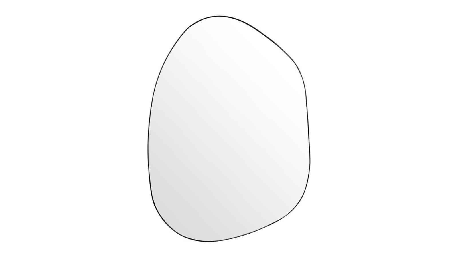 Cafe Lighting & Living Pollock Small Wall Mirror - Black