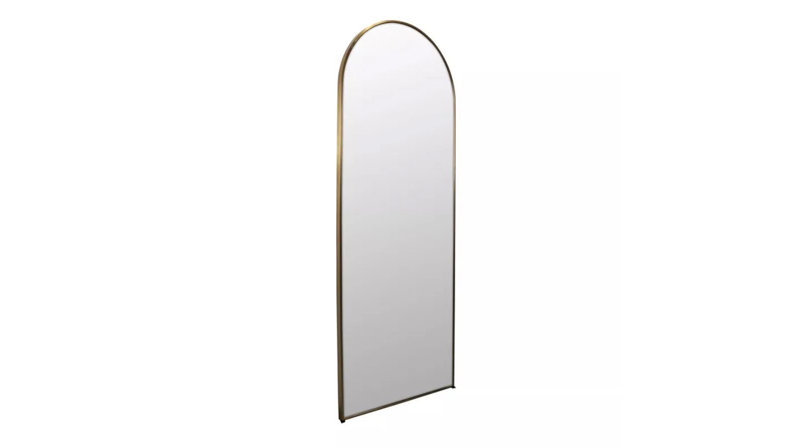 Cafe Lighting & Living Gold Leaf Archibald Floor Mirror