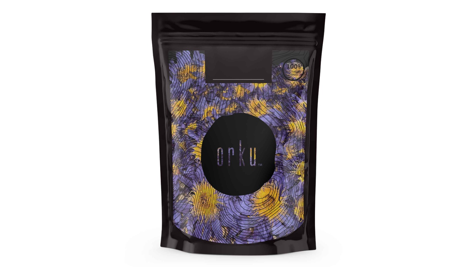 Orku Whole Open Dried Blue Lotus Flower