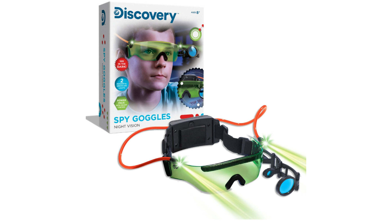 Discovery Spy Goggles with Night Vision