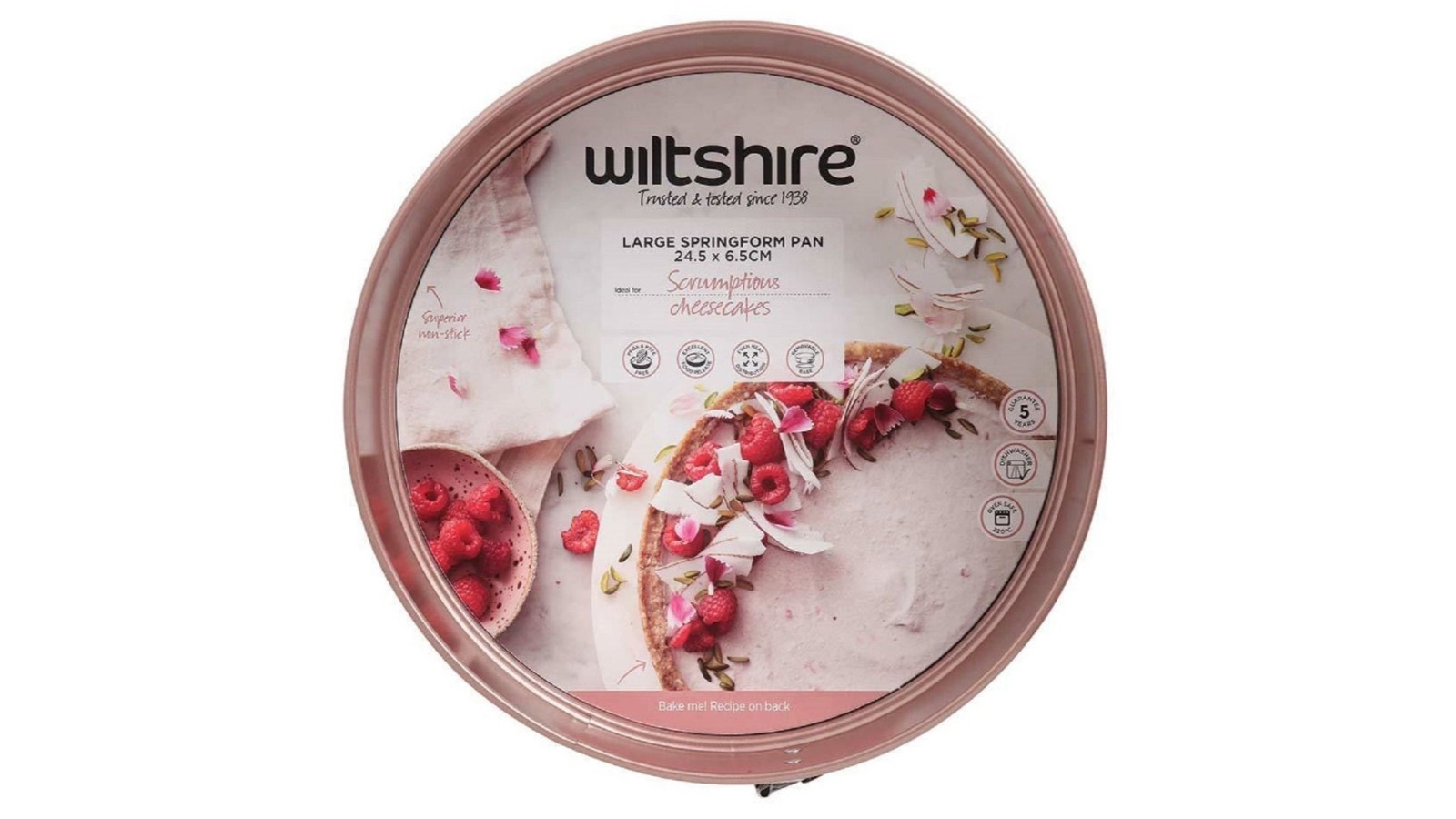 Wiltshire 24.5cm Non Stick Springform Pan - Rose Gold