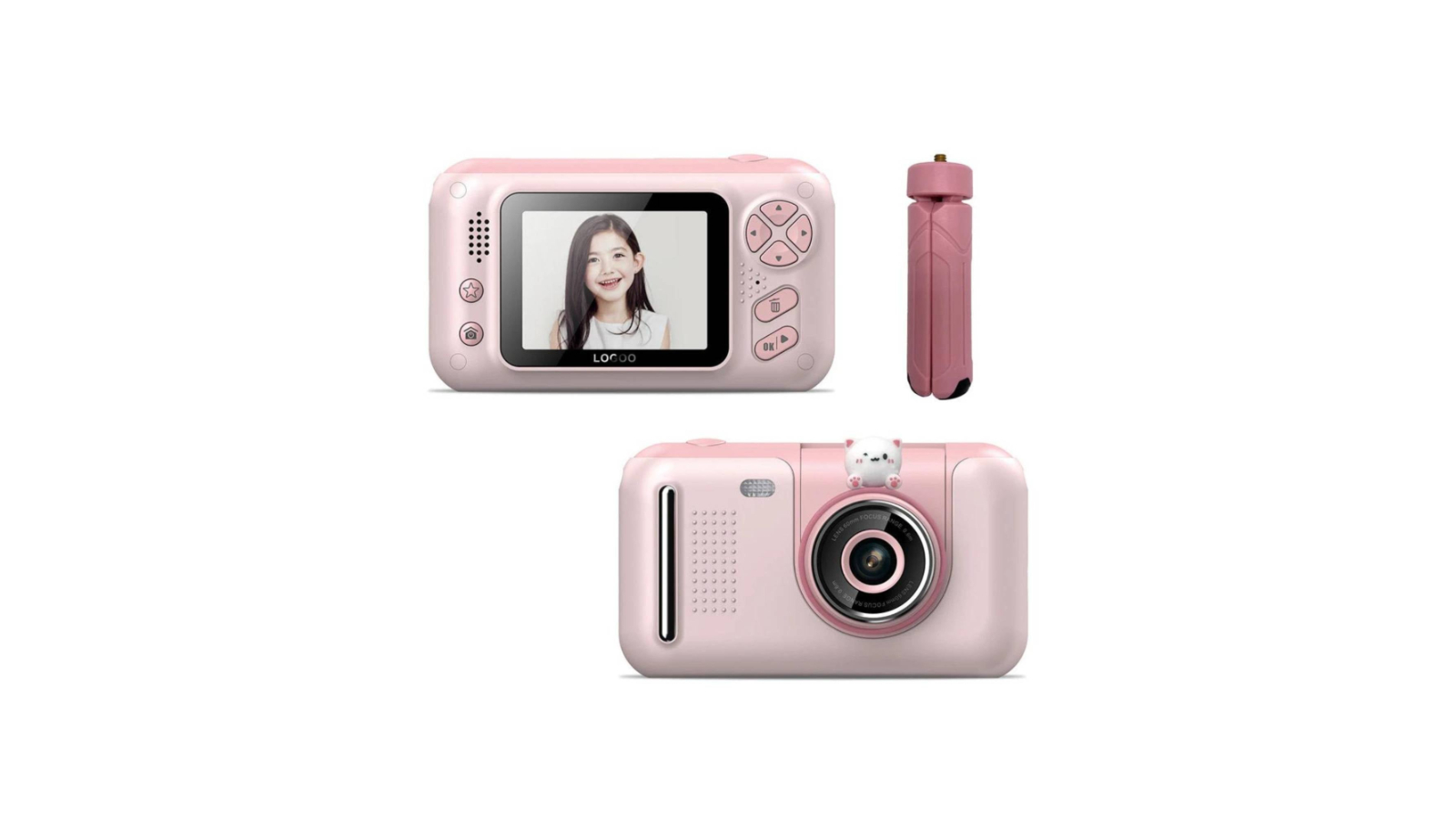Social Hike Kids HD Digital Camera - Pink