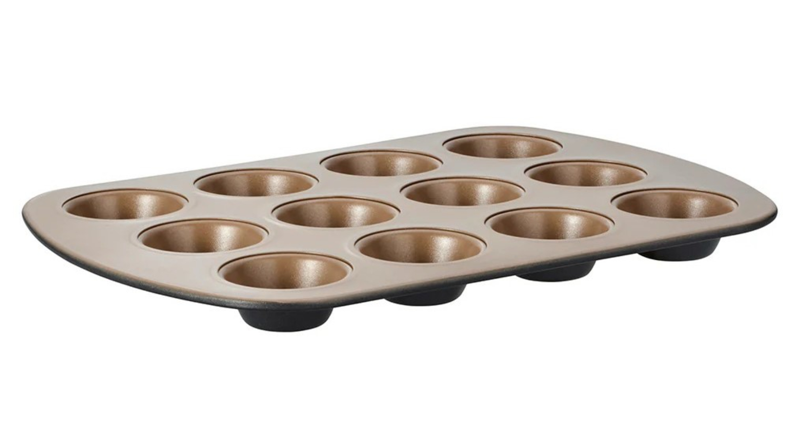 Stanley Rogers 12 Cup Ceramabake Non-Stick Ceramic Mini Muffin Pan