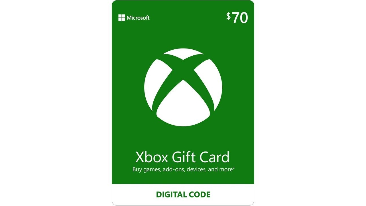 Xbox Live $70 Electronic Voucher