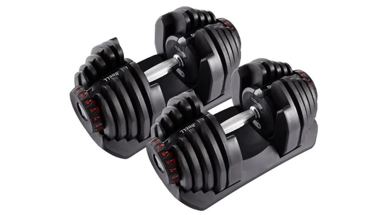 Kangaroo Fitness 80kg Adjustable Dumbbell Set