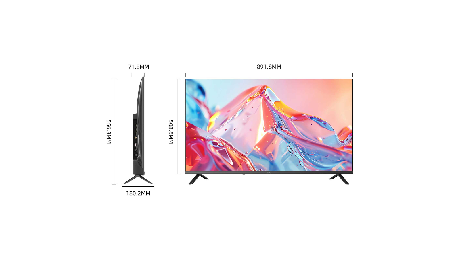 CHiQ 40-inch S510M Full HD DLED Google TV | Harvey Norman