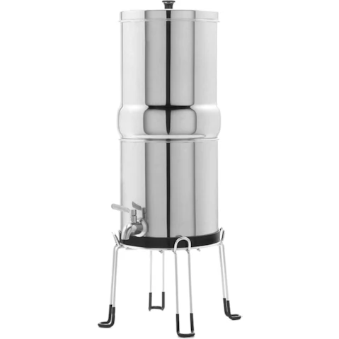 Orku Stainless Steel Gravity Benchtop Water Filter System - 17L