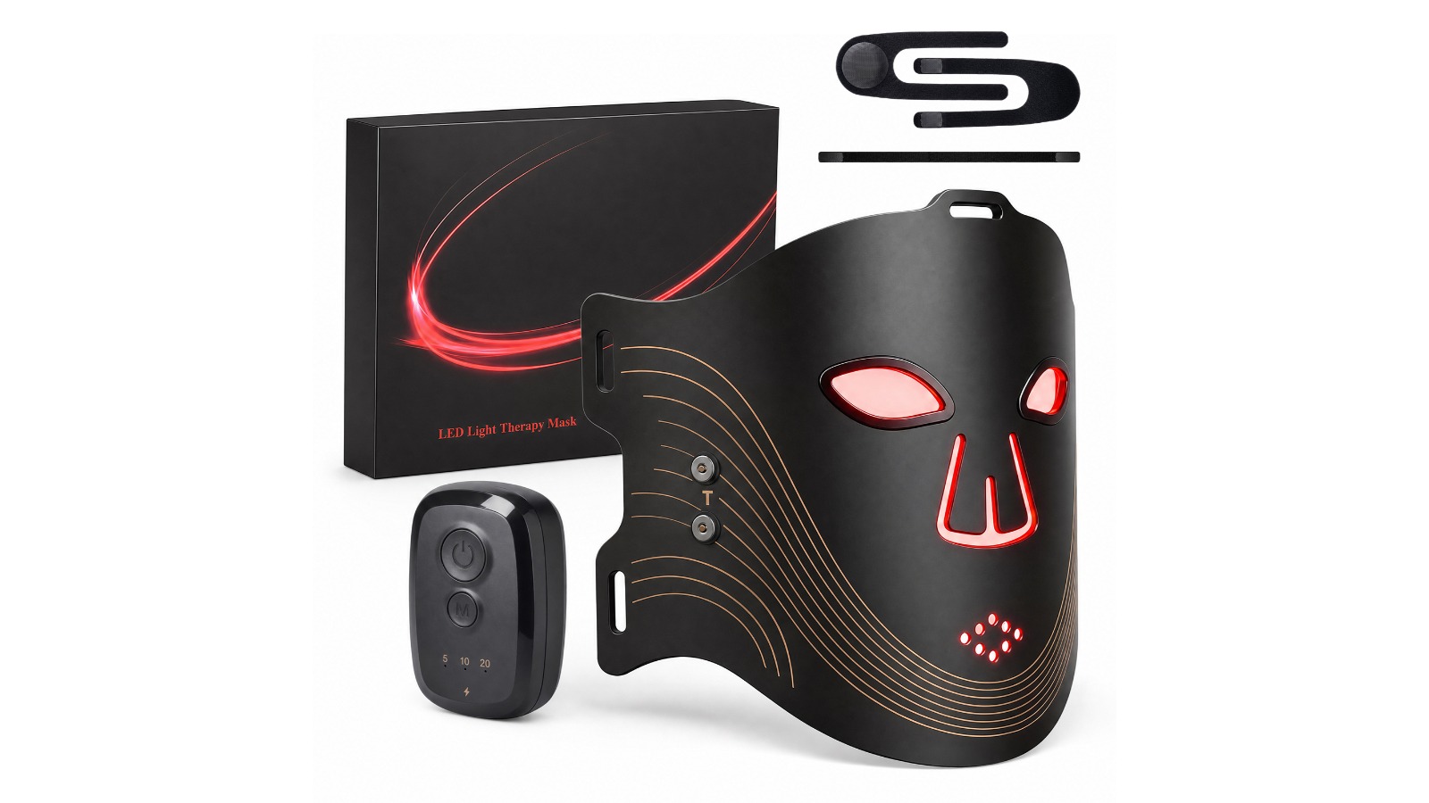 Advwin 4-Modes Wireless Red Light Therapy Mask