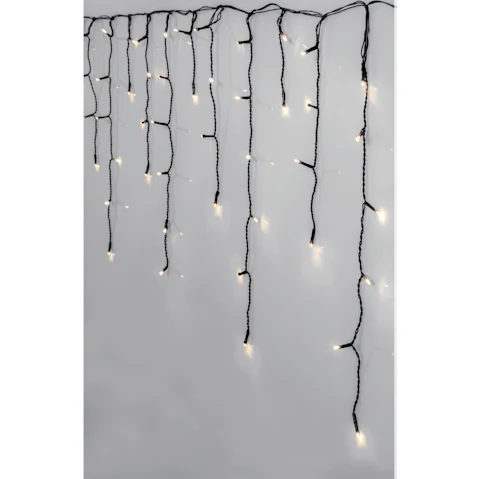 Eglo 480 LED Icicle String Light - Crisp White