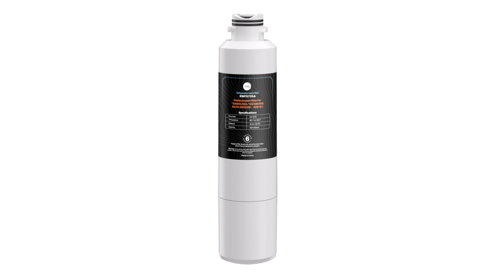 Orku Cartridge Replacement Fridge Water Filter for RWF0700A 