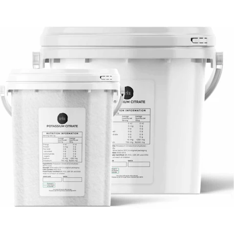 Orku Potassium Citrate Food Grade Tub