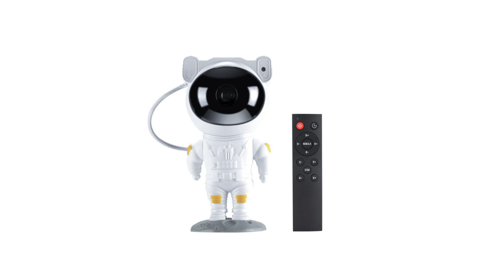 Social Hike LED Astronaut Galaxy Star Projector Night Light and Remote