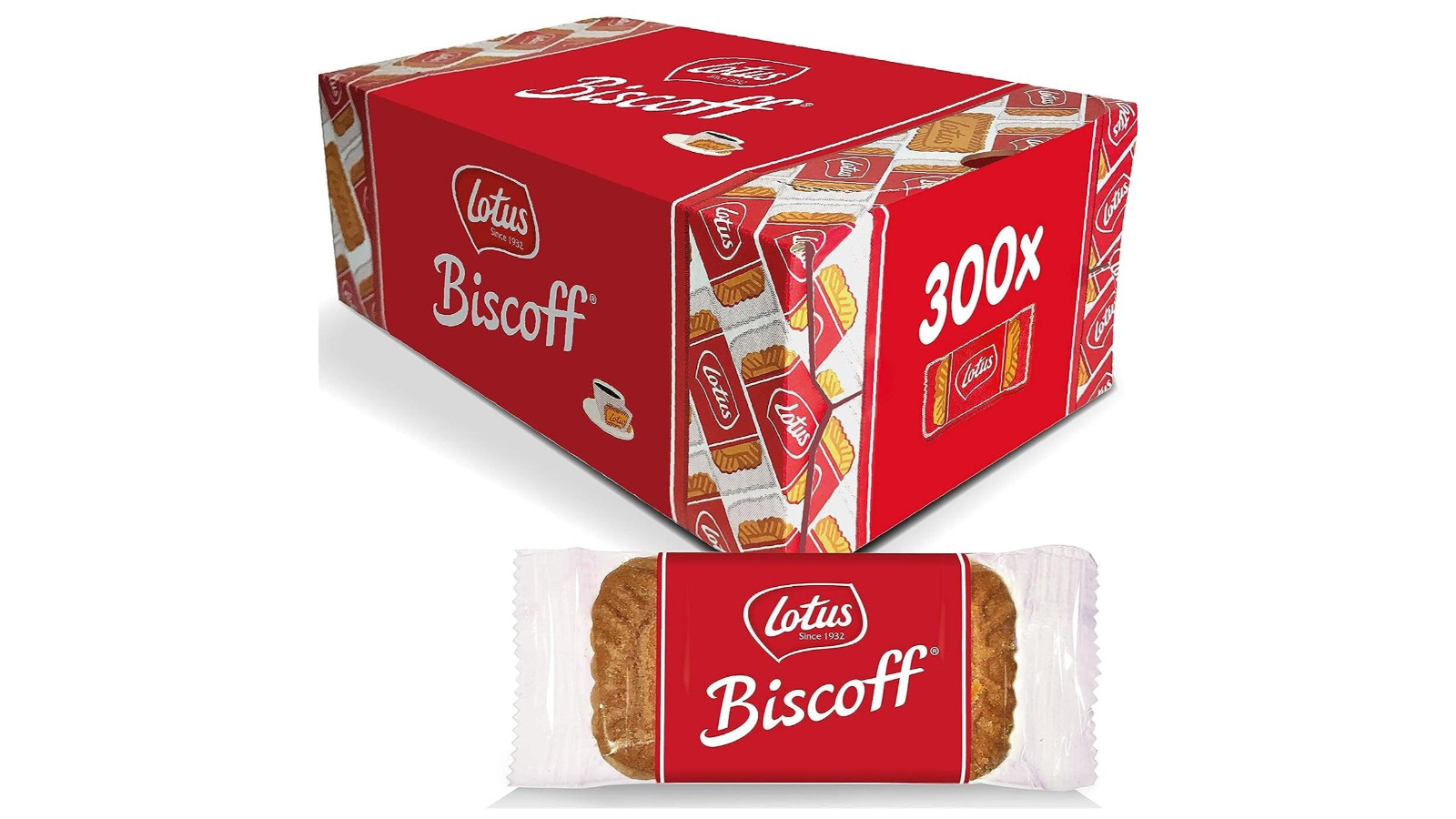 Lotus Biscoff Box of 300 Biscuit Caramel