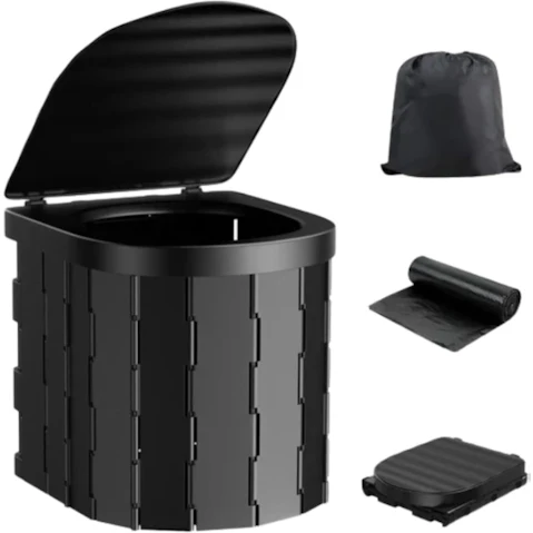 Social Hike Portable Lightweight Folding Compact Camping Toilet