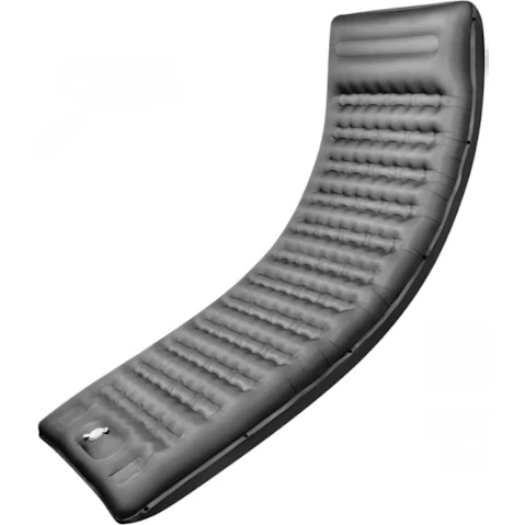 Social Hike Waterproof Lightweight Step-Inflating Camping Mattress - Grey