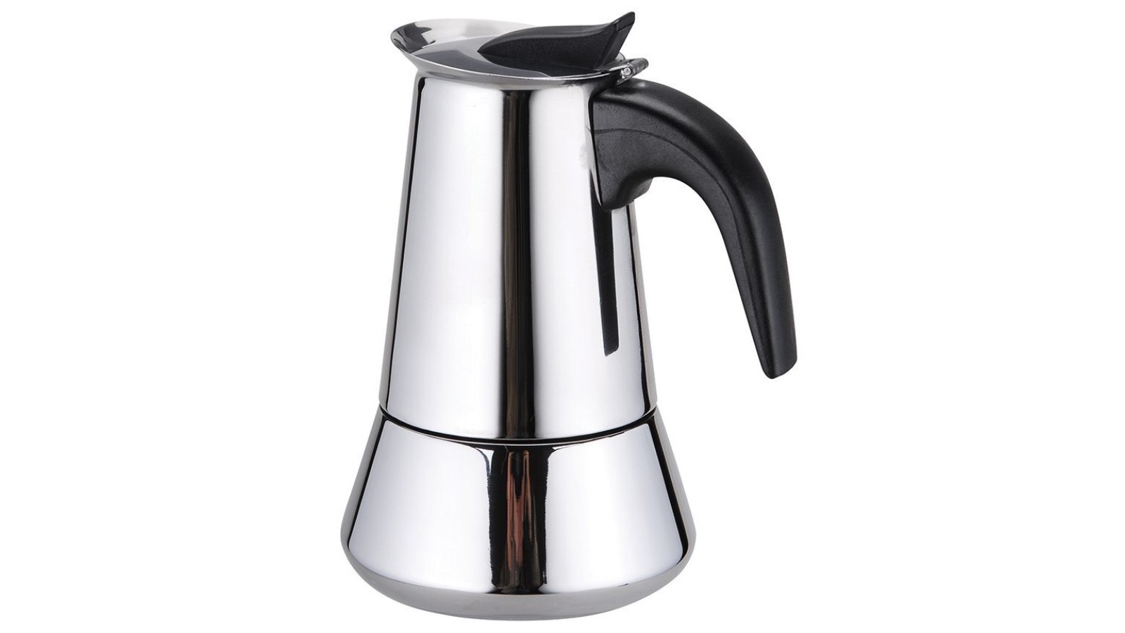 Casabarista Roma Stainless Steel Espresso Maker - 4 Cup