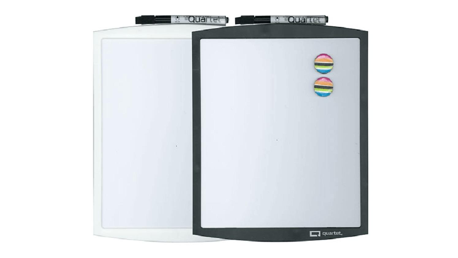 Quartet Pack of 2 Small Magnetic Whiteboard - 23 x 28cm