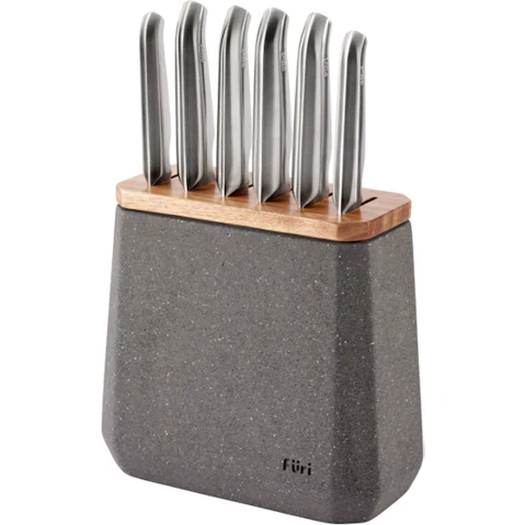 Furi Pack of 7 Stone Block - Flint