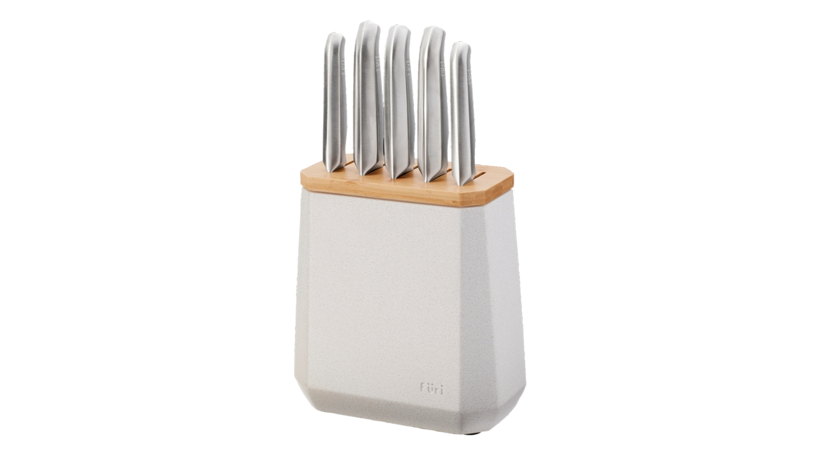 Furi Set of 6 Pro Stone Block Set - Snow Terrazzo