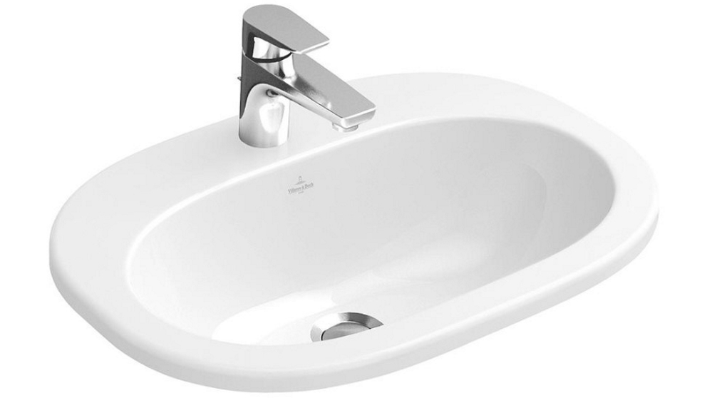 Villeroy & Boch O.Novo 560 Drop In Basin - 3 Tap Hole