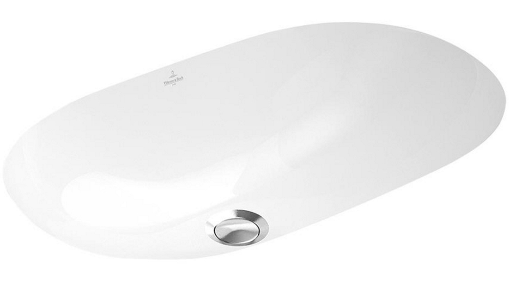 Villeroy & Boch O.Novo 530 Oval Under Counter Basin - Alpine White