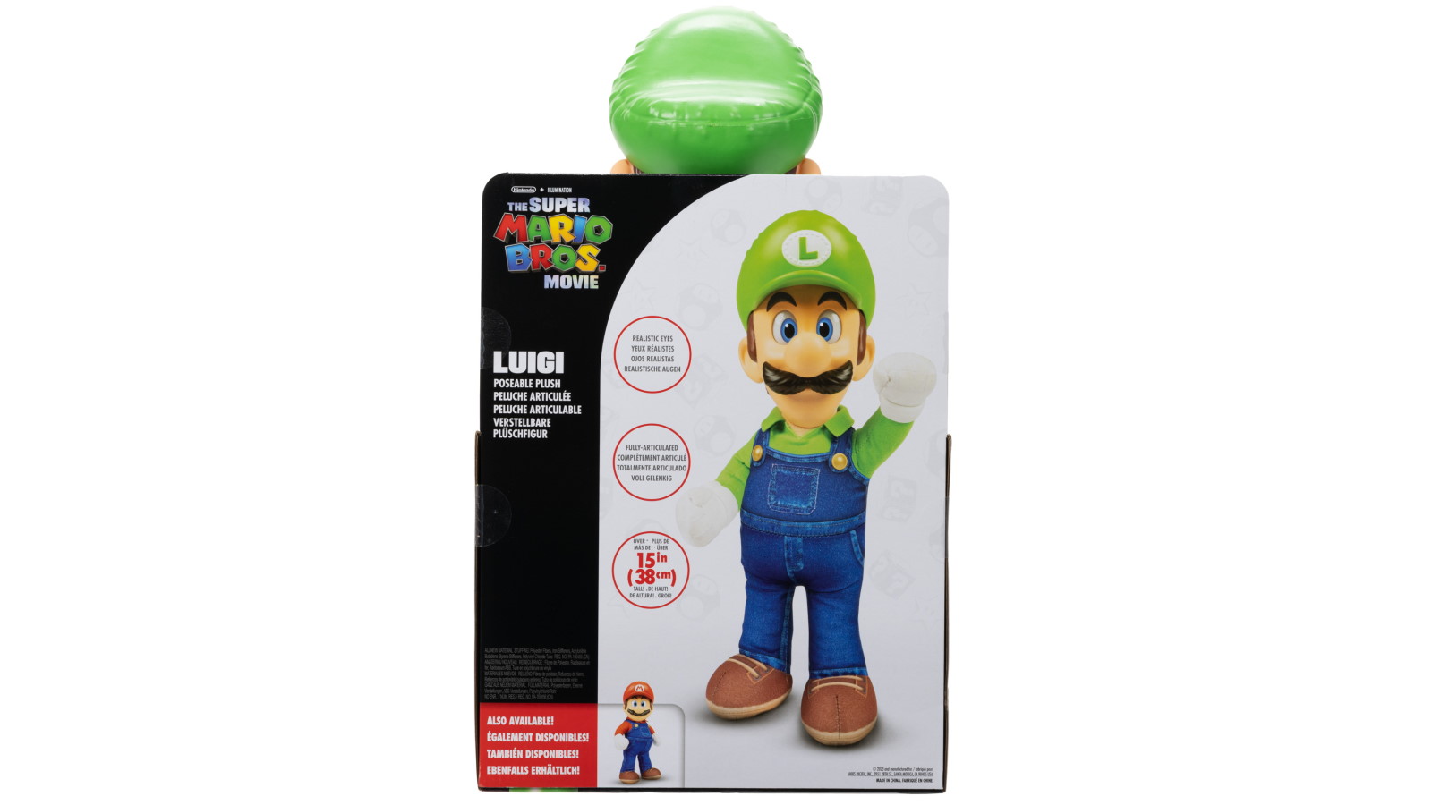 Mario plush luigi deals